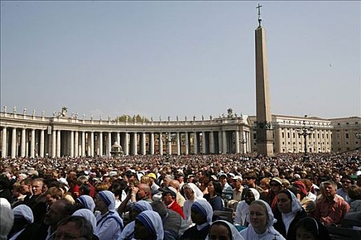 意大利,罗马,复活节,大量,圣徒,圣彼得大教堂