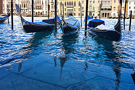 威尼斯,大运河,小船
