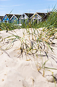 海滩小屋,沙丘