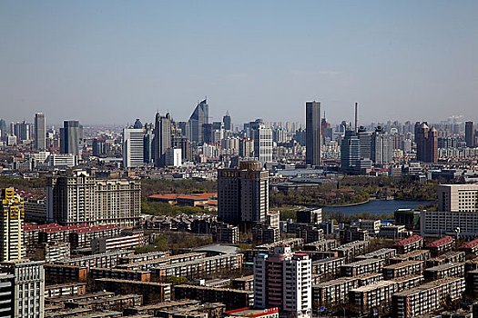 天津市河西区全景