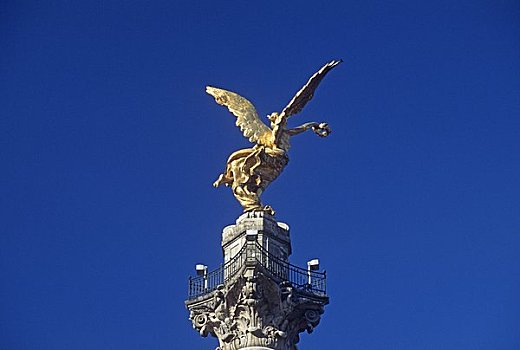 天使,雕塑,墨西哥城,墨西哥