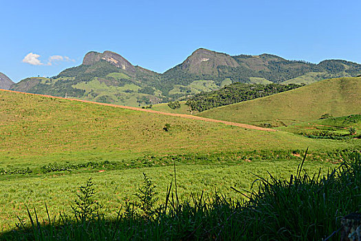 风景,靠近,欧鲁普雷,米纳斯吉拉斯州,巴西,南美