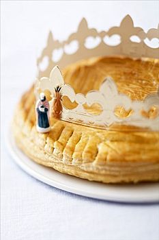 法式甜饼,主显节,蛋糕,法国