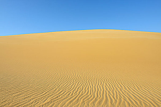 图案,沙滩,沙丘,蓝天,沙子,海洋,利比亚沙漠,撒哈拉沙漠,埃及,北非,非洲