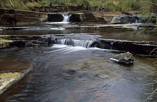 溪流,峡谷,卡瑞吉尼国家公园