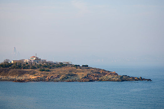 山东省青岛市黄岛区海滨风光