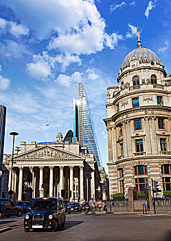 伦敦,伦敦交易所,建筑,金融区,英国