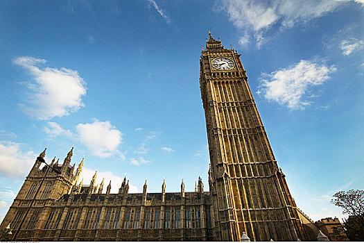 大本钟,国会大厦,伦敦,英格兰