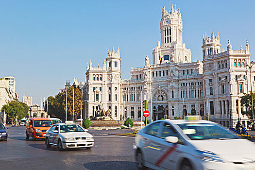 西贝列斯广场,总部,马德里,市政厅,西班牙