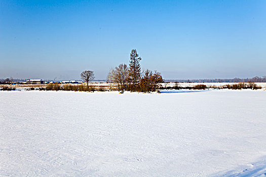 长白山,二道白河,自然风光,冰雪,奶头河,吉林,延边