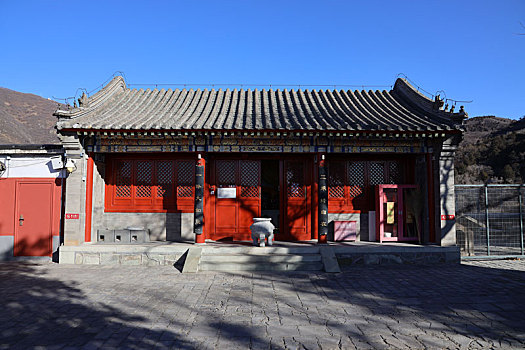 北京市级文保石景山著名古刹天泰山慈善寺