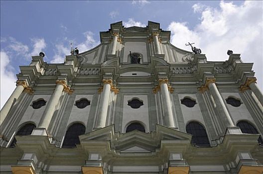 教堂,巴伐利亚,德国,欧洲
