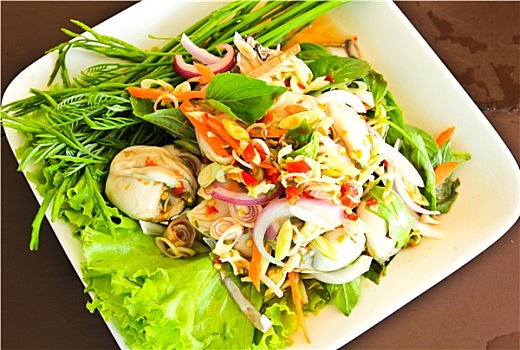 泰国食品,辛辣,牡蛎