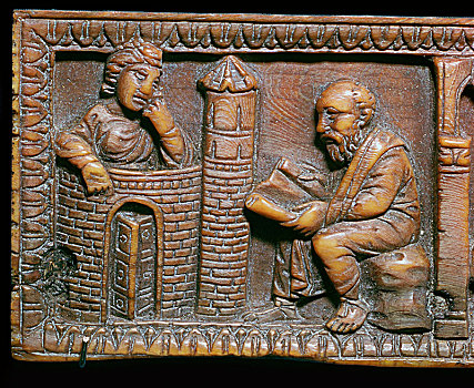 象牙制品,展示,4世纪,艺术家,未知