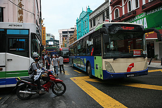 马来西亚吉隆坡市区街道