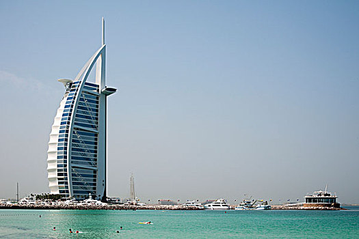 帆船酒店,豪华酒店,海滩,迪拜,阿联酋,中东