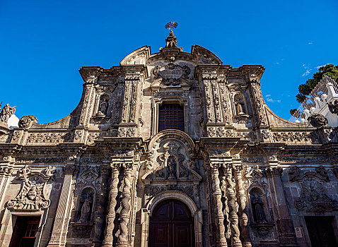 教堂,老城,基多,省,厄瓜多尔,南美