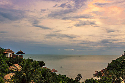 泰国苏梅岛海滨风光