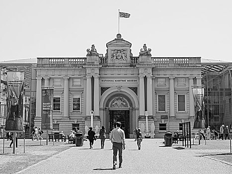 黑白,海事博物馆,伦敦