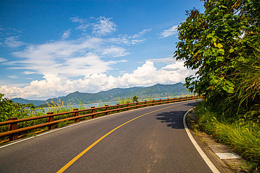 湖南郴州白廊环湖公路