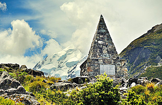 新西兰库克山风光