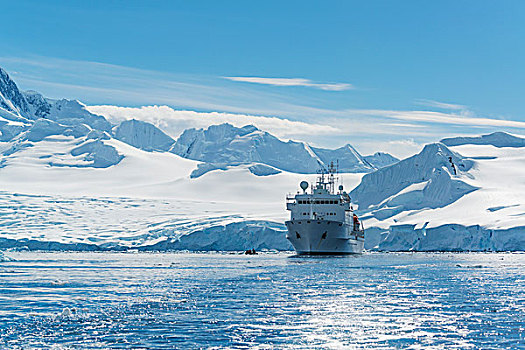 极地,研究,船,南极