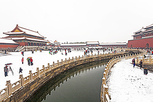 故宫雪景