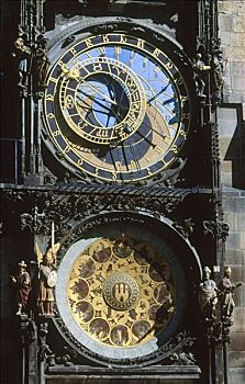 天文钟,老城广场,布拉格,捷克共和国