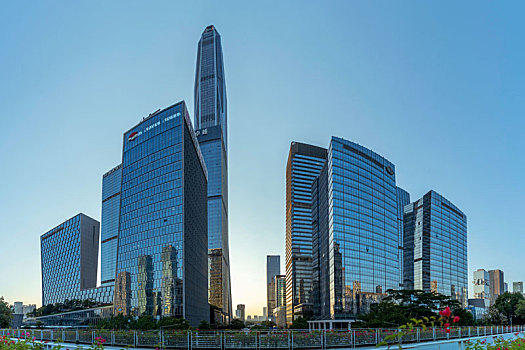 深圳平安金融大厦建筑群