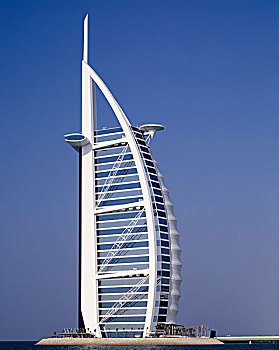 帆船酒店,迪拜,第一,七星级,酒店