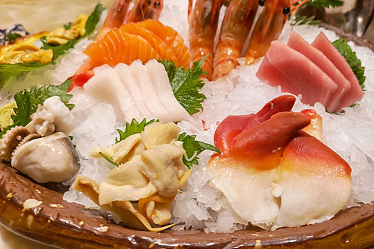 日本料理-生鱼片,刺身