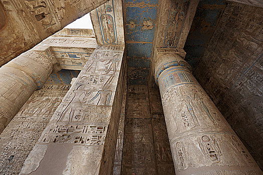 哈布城,路克索神庙,埃及,非洲