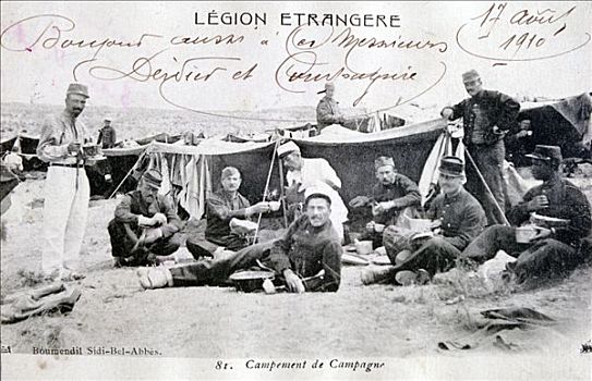 法国人,外籍军团,阿尔及利亚,艺术家