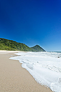 新西兰,南岛,卡胡朗吉国家公园,海滩,大幅,尺寸