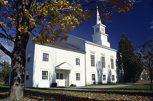 教堂,佛蒙特州,美国