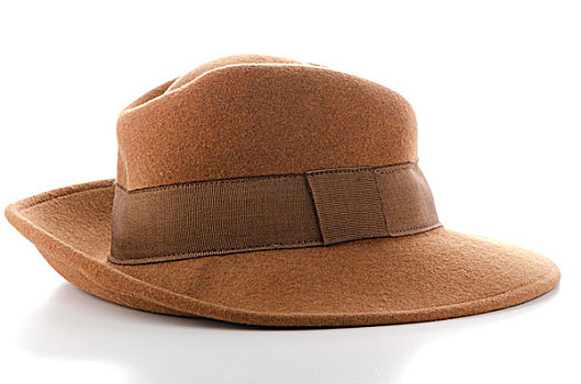 褐色,旧式,帽子