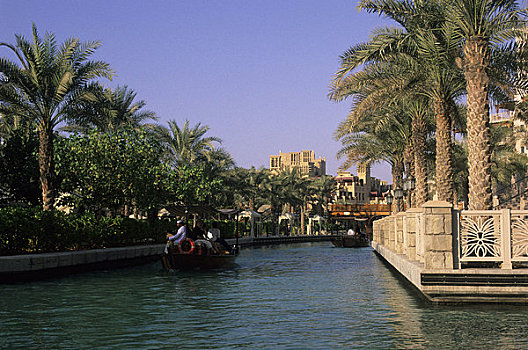 阿联酋,迪拜,酒店,运河