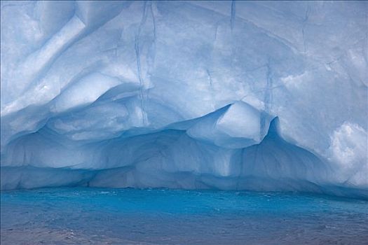 南极,南极半岛,融化,冰山,普罗旺斯地区艾克斯,精美,图案,冰
