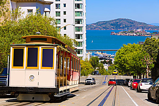 旧金山,有轨电车,加利福尼亚