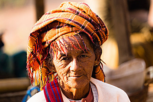 掸邦,女人,市场,旋转,茵莱湖,缅甸,亚洲