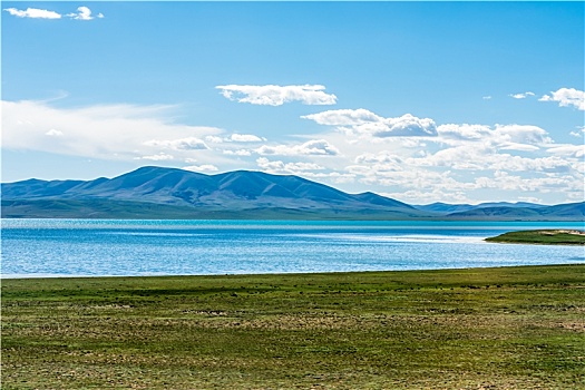 错那湖风光,青藏铁路沿线风景,中国西藏