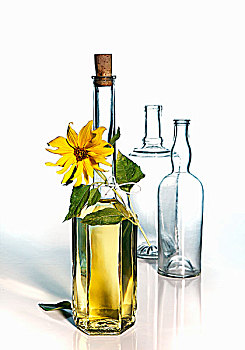 葵花油,空,瓶子