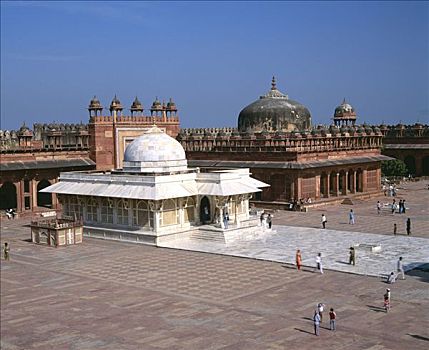 清真寺,胜利宫,北方邦,印度
