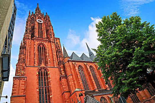 法兰克福,大教堂,德国
