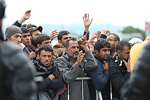 男性,移民,斯洛文尼亚人,边界