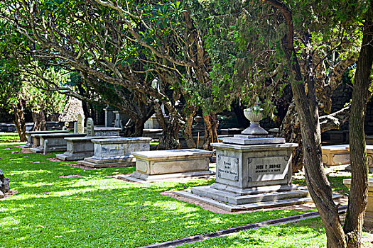 澳门历史城区,基督教坟场