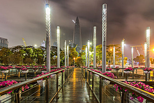 深圳海岸城夜景