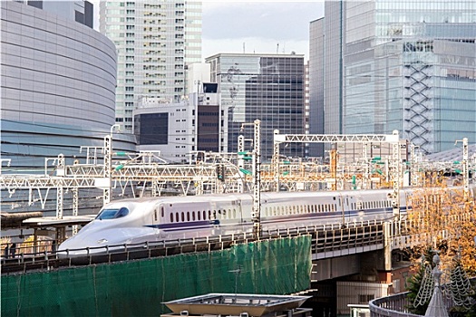 东京,铁路,天际线