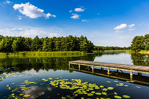 湖,国家公园,波兰