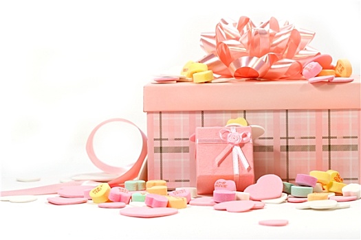 礼物,糖果,情人节